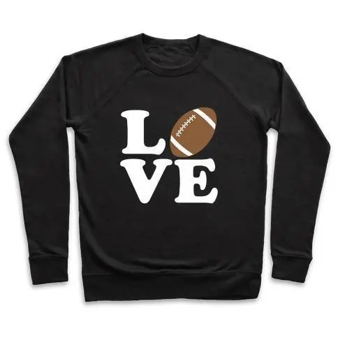 LOVE FOOTBALL SWEATSHIRT